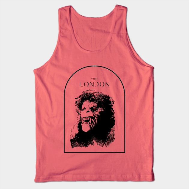 American werewolf in London tribute Tank Top by Jldigitalcreations